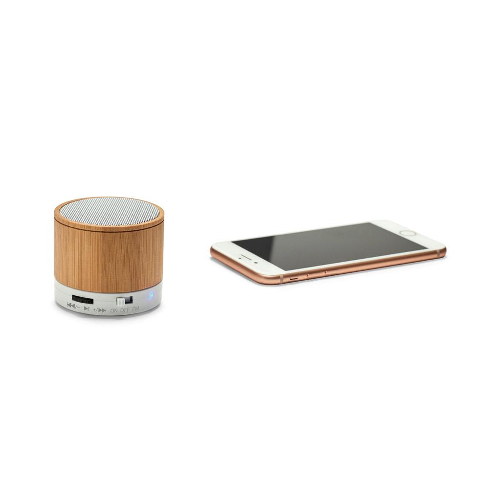 GLASHOW ECO. Caixa de som com microfone