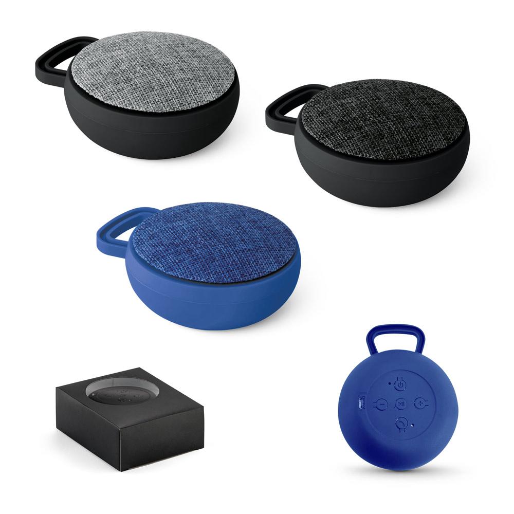 ECCLUS. Caixa de som com microfone