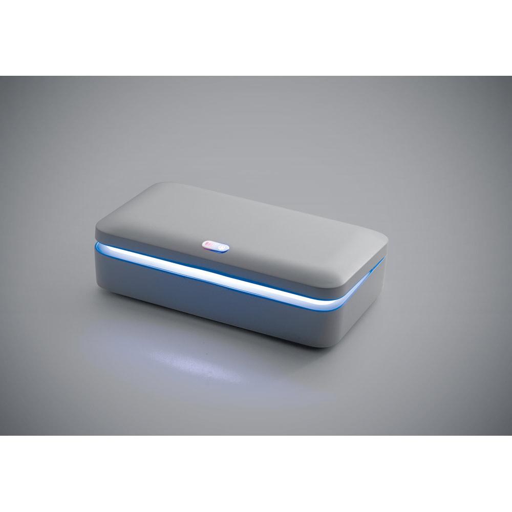 GERMOUT. Caixa esterilizadora UV com carregador wireless Fast