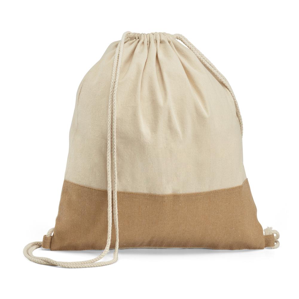 SABLON. Sacola tipo mochila