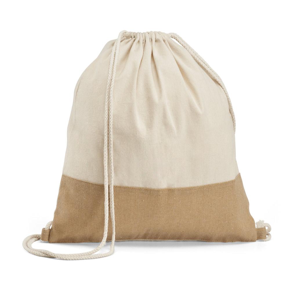 SABLON. Sacola tipo mochila