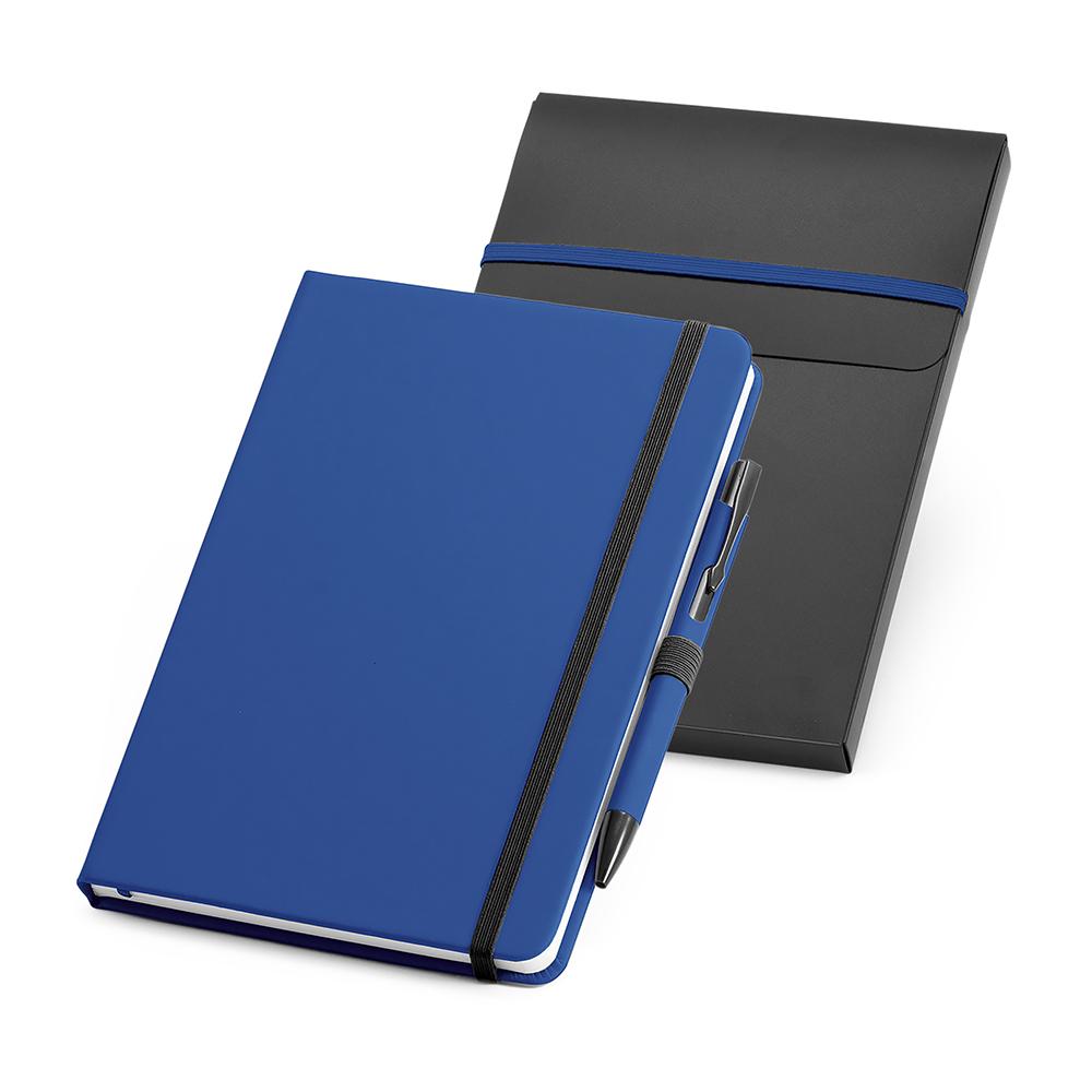 SHAW. Kit de caderno e esferográfica