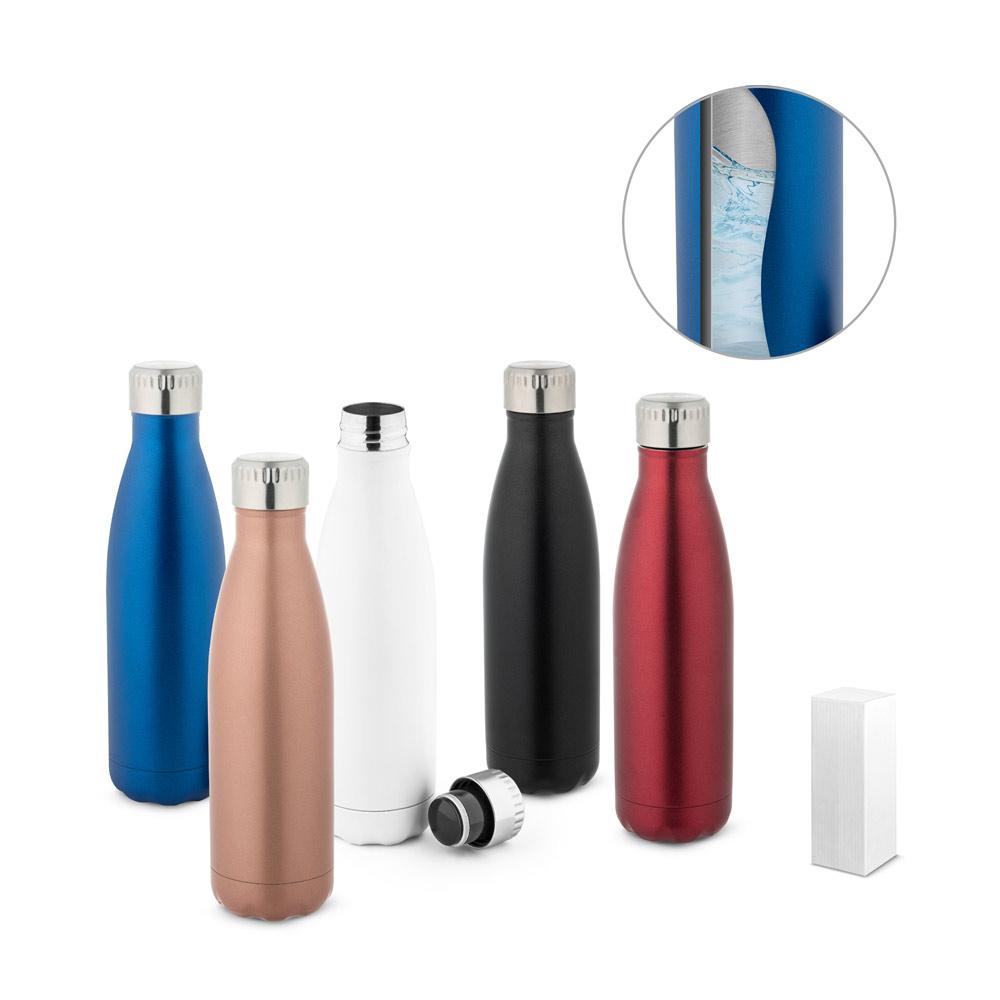 SHOW SATIN. Garrafa em aço inox 540 mL (térmico)